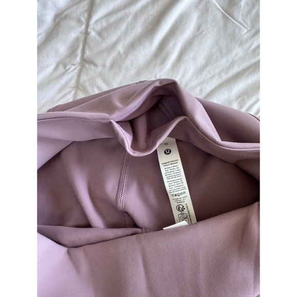 New Lululemon Size 10 Wunder Under SmoothCover High-Rise Tight 25" Lavender Lux - Picture 6 of 11